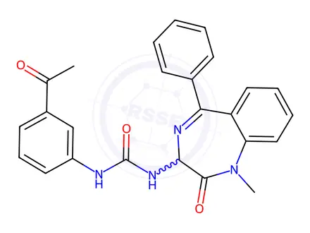 Chemical structure of YM 022 Impurity 161