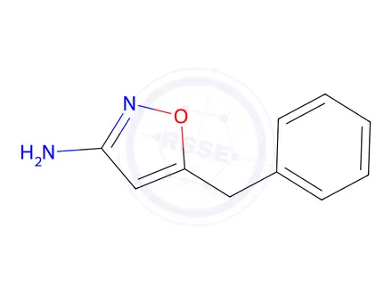Chemical structure of 5-Benzylisoxazol-3-amine