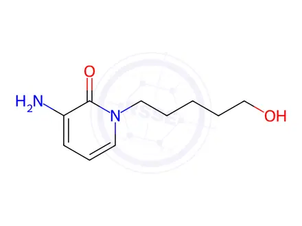Chemical structure of 3-Amino-1-(5-hydroxypentyl)pyridin-2(1h)-one