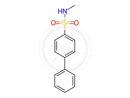 Chemical structure of N-METHYLBIPHENYL-4-SULFONAMIDE