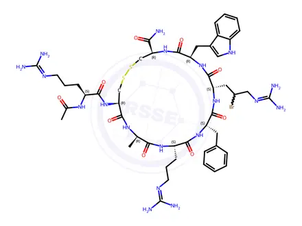 Chemical structure of Moxifloxacin 6-Methyl Impurity