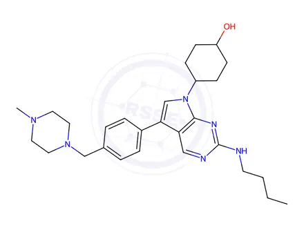 Chemical structure of MRX 2843 Impurity 11