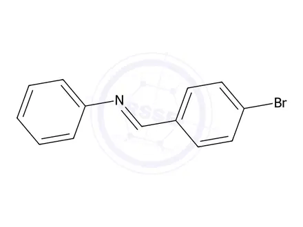 Chemical structure of 1-(4-Bromophenyl)-N-phenylmethanimine