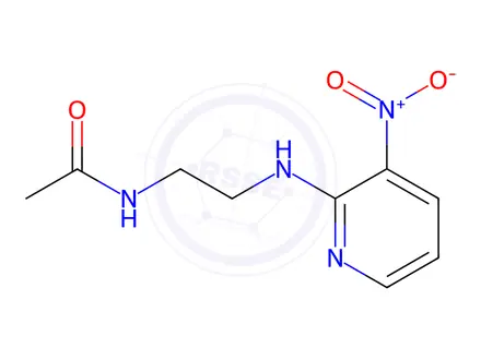 Chemical structure of n-(2-((3-Nitropyridin-2-yl)amino)ethyl)acetamide