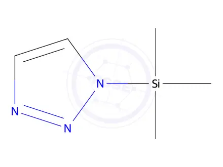 Chemical structure of 1-(trimethylsilyl)-1H-1,2,3-triazole