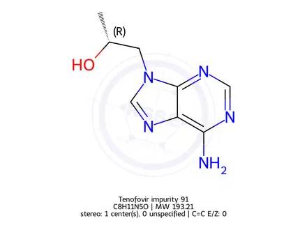 Chemical structure of Tenofovir Impurity 372