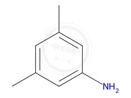 Chemical structure of 3,5-dimethylaniline