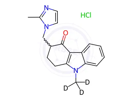 Chemical structure of Ondansetron-d3 Hydrochloride Salt
