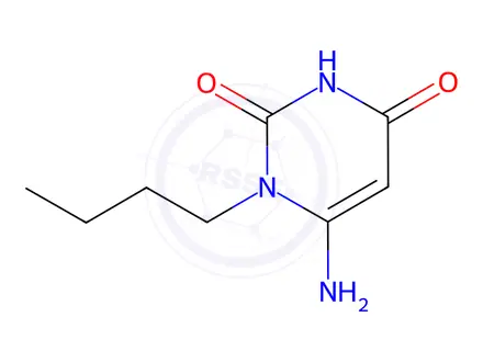 Chemical structure of Uracil Impurity 124
