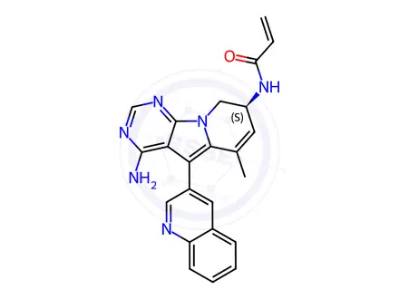 Chemical structure of Zipalertinib