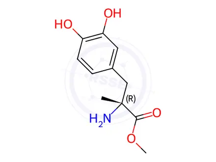 Chemical structure of Methyldopa Impurity 12