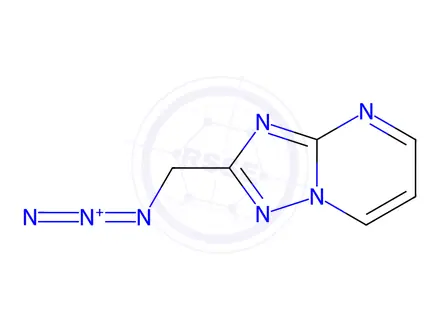 Chemical structure of 2-(Azidomethyl)[1,2,4]triazolo[1,5-a]pyrimidine