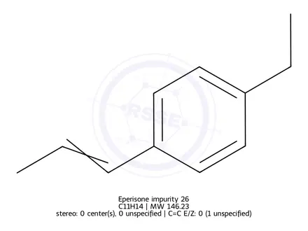 Chemical structure of Eperisone Impurity 52