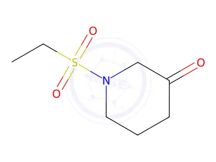 Chemical structure of 1-ethylsulfonylpiperidin-3-one
