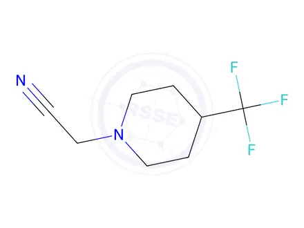 Chemical structure of (4-Trifluoromethyl-piperidin-1-yl)-acetonitrile
