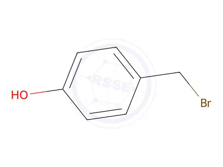 Chemical structure of 4-(Bromomethyl)phenol