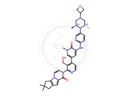 Chemical structure of Fenebrutinib Impurity 9