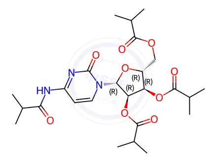 Chemical structure of Molnupiravir Impurity 63