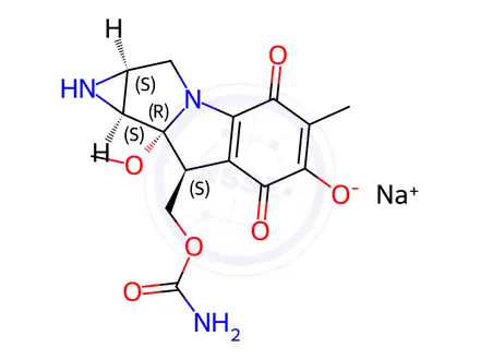 Chemical structure of 7-Hydroxymitosane