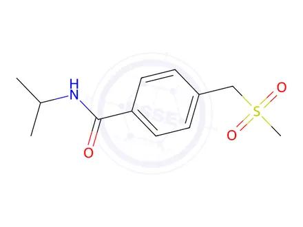 Chemical structure of n-Isopropyl-4-((methylsulfonyl)methyl)benzamide