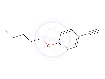 Chemical structure of 1-Eth-1-ynyl-4-(pentyloxy)benzene