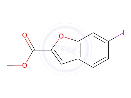 Chemical structure of Methyl 6-iodobenzofuran-2-carboxylate
