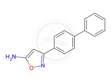 Chemical structure of 3-[1,1'-biphenyl]-4-yl-5-isoxazolamine