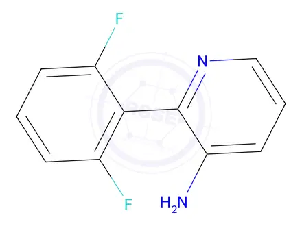 Chemical structure of 2-(2,6-difluorophenyl)pyridin-3-amine