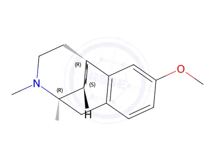 Chemical structure of Dextromethorphan Impurity 45