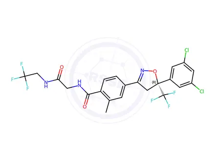 Chemical structure of Fluralaner Impurity 29