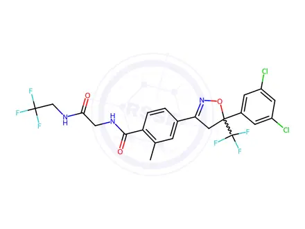 Chemical structure of Fluralaner