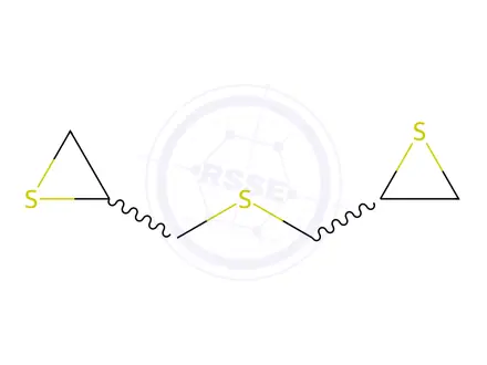 Chemical structure of Bis(thiiran-2-ylmethyl)sulfane