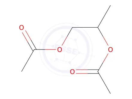 Chemical structure of 1,2-Propanediol diacetate