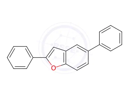 Chemical structure of 2,5-Diphenylbenzofuran