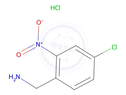 Chemical structure of 4-Chloro-2-nitrobenzylamine Hydrochloride