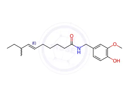 Chemical structure of Homocapsaicin II