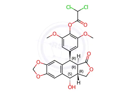 Chemical structure of Etoposide Impurity 53