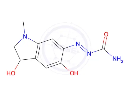 Chemical structure of Adrenochrome Monosemicarbazone