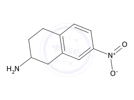 Chemical structure of 7-Nitro-1,2,3,4-tetrahydronaphthalen-2-amine