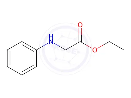 Chemical structure of N-Phenylglycine Ethyl Ester
