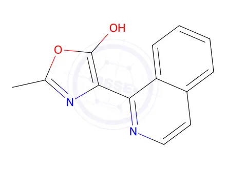 Chemical structure of 4-(Isoquinolin-1(2H)-ylidene)-2-methyloxazol-5(4H)-one
