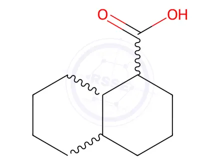 Chemical structure of Decahydronaphthalene-1-carboxylic Acid