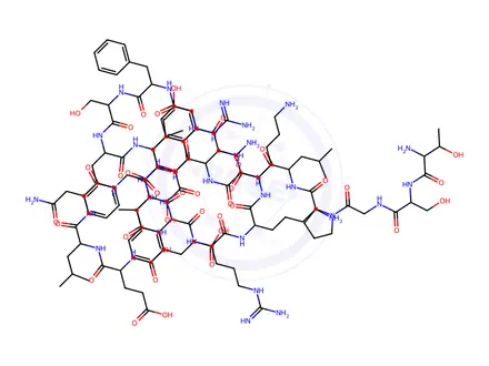 Chemical structure of Orphan GPCR SP9155 Agonist P518 (human)