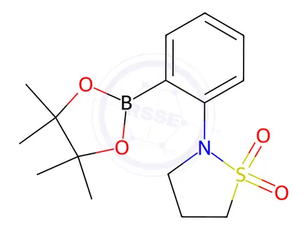 Chemical structure of N-[2-(Tetramethyl-1,3,2-dioxaborolan-2-yl)phenyl]-1,3-propanesultam