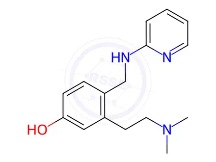 Chemical structure of O-Desmethyl Pyrilamine