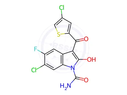 Chemical structure of Tenidap Impurity 27