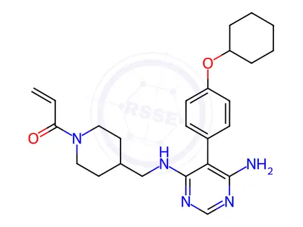 Chemical structure of Evobrutinib Impurity 32