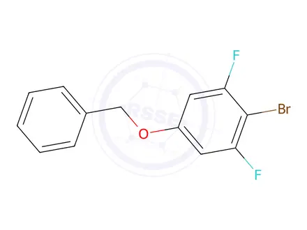 Chemical structure of 5-(Benzyloxy)-2-bromo-1,3-difluorobenzene