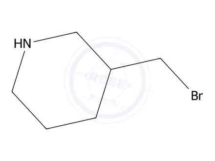 Chemical structure of 3-(Bromomethyl)piperidine