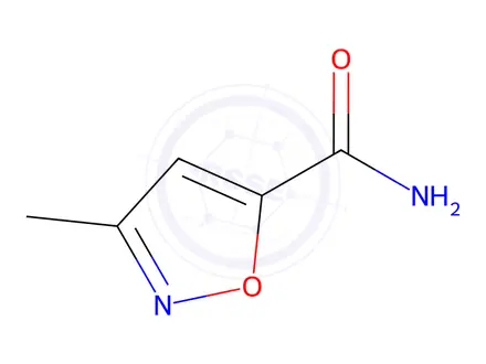 Chemical structure of 3-Methyl-1,2-Oxazole-5-Carboxamide